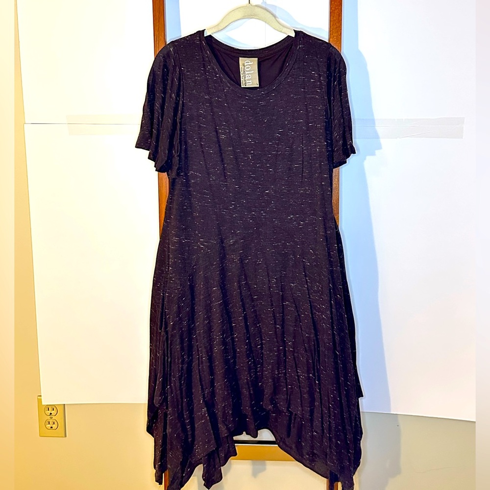Deep Purple Shift Dress